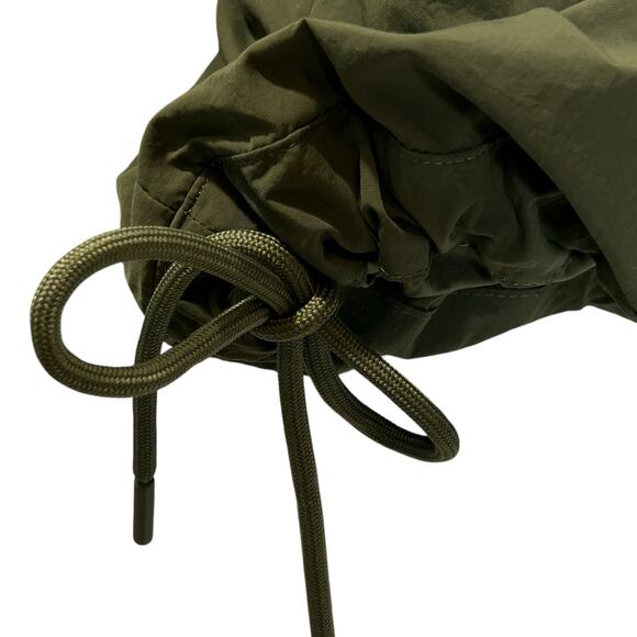 Everlane Puffer Down Filled Bomber Coat Green Women XS Pockets - Picture 8 of 14